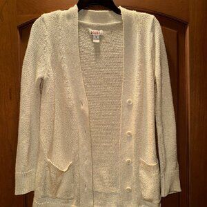 Cream cardigan